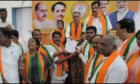 Nainar Nagendran elected unopposed as Tamil Nadu BJP chief