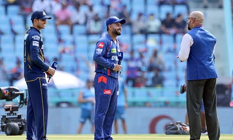 LSG win toss, opt to bowl against GT