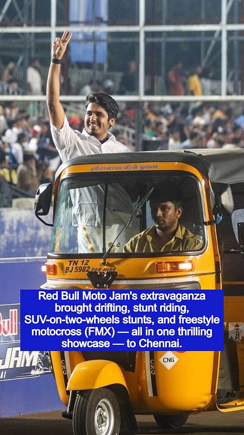Red Bull Moto Jam unleashes high-octane stunt spectacle in Chennai