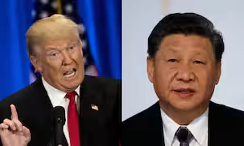 US President Donald Trump and Chinese President Xi Jinping (PTI)