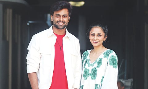 Ashwin Kumar and Pragathi&nbsp;