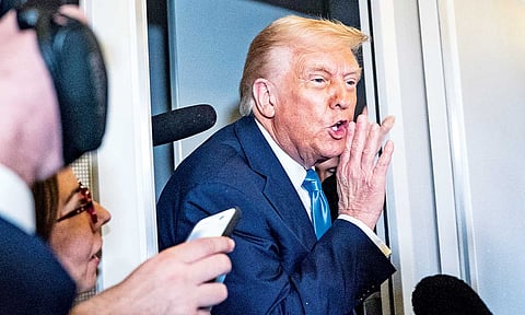 US President Donald Trump