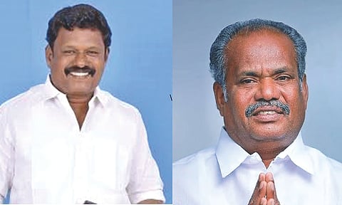 DMK MLAs Thiyagarajan and Boominathan&nbsp;
