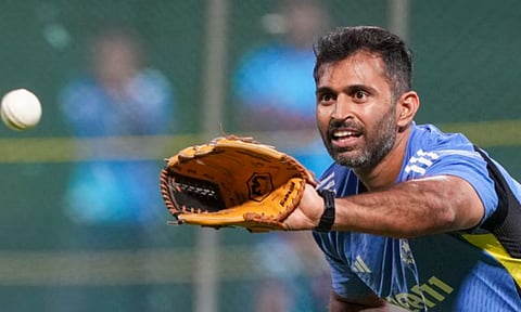 Assistant coach Abhishek Nayar (PTI)