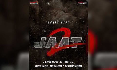 Jaat 2 poster ((Photo/instagram/@iamsunnydeol)