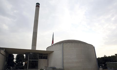| Tehran's nuclear research reactor is seen at the headquarters of the Atomic Energy Organization of Iran (AP)