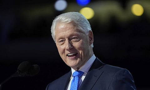 Former US President Bill Clinton