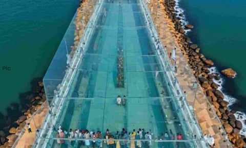 Kanniyakumari glass bridge (DT Next)