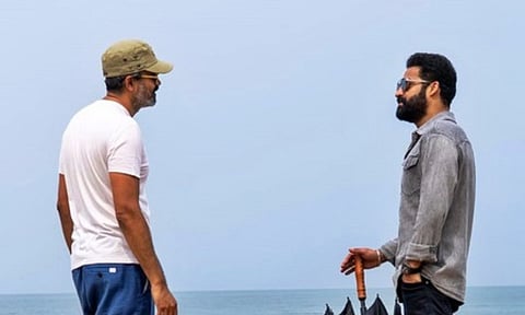 Director Prashanth Neel and Jr NTR