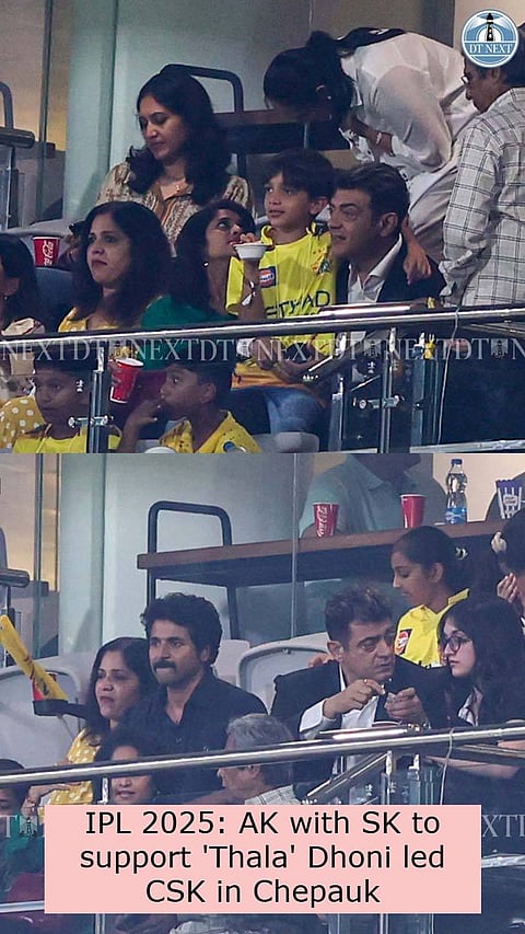 IPL 2025: AK with SK to support 'Thala' Dhoni led CSK in Chepauk