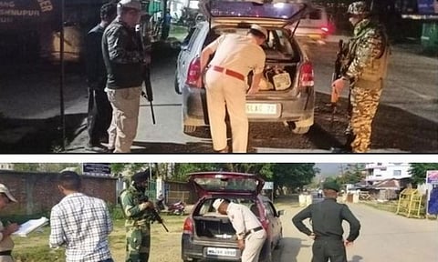 &nbsp;Manipur police and security forces conduct operations and recover arms and narcotics (ANI)