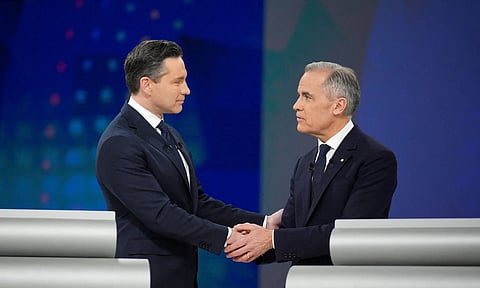 Mark Carney and Pierre Poilievre