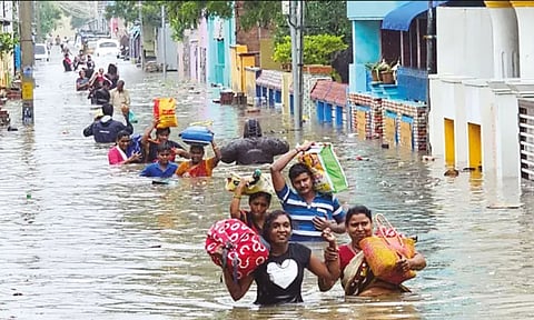 Scenes from the Chennai Floods
