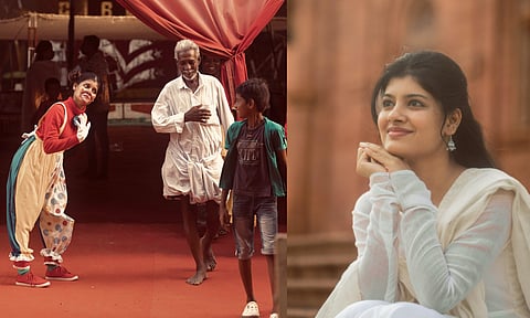 Monisha from one of her miming sets