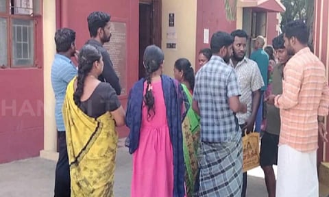 Visual from the spot