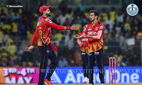 Shreyas Iyer and Yuzvendra Chahal (Photo credit: Hemanathan M)