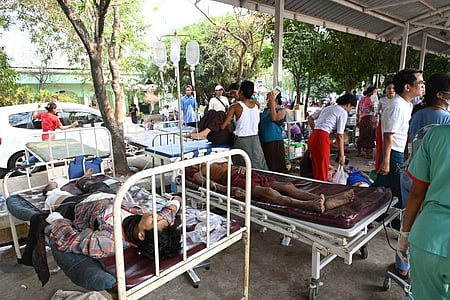 Visual from the spot