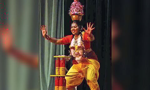Karagattam performance&nbsp;