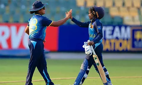 Sri Lanka registered their third ODI win against India (X/SLC)