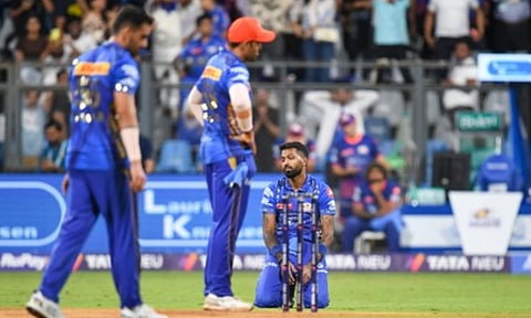 MI captain Hardik Pandya