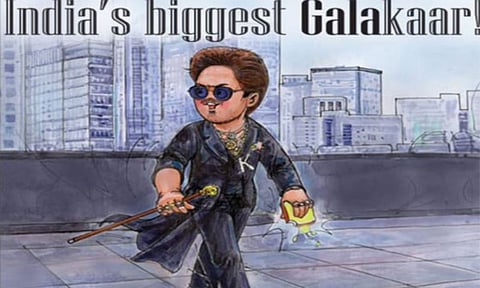 SRK's Met Gala debut look gets "utterly butterly" tribute from Amul (ANI)