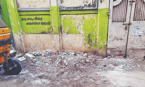 Garbage cleared in Old Washermenpet&nbsp;