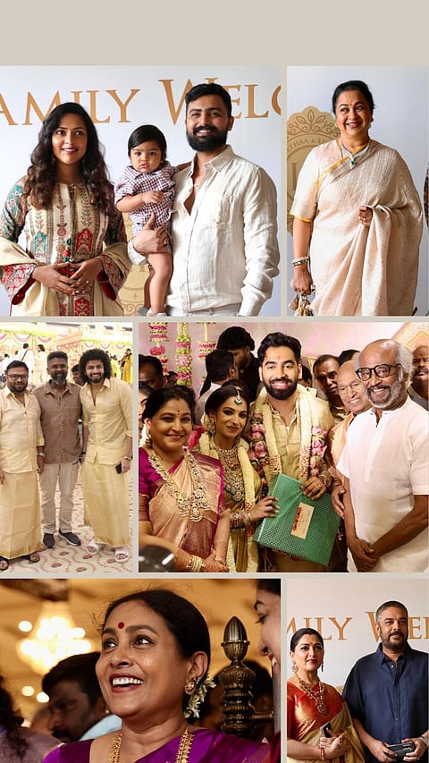 SEE PICS: Kollywood celebs attend Ishari Ganesh's daughter Preetha's grand wedding