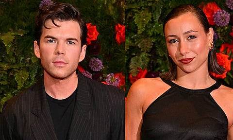 Luke Newton and Antonia Roumelioti&nbsp;