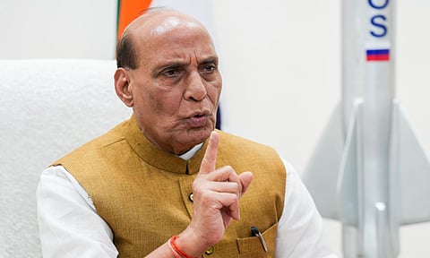 Defence Minister Rajnath Singh (PTI)&nbsp;
