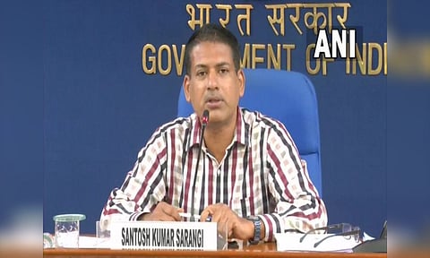 New and Renewable Energy Secretary and CMD of Solar Energy Corporation of India, Santosh Kumar Sarangi (ANI)