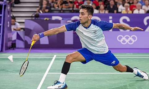 Lakshya Sen fell to Ireland’s Nhat Nguyen in a tense three-game battle that lasted one hour and 20 minutes. | Photo Credit: PTI