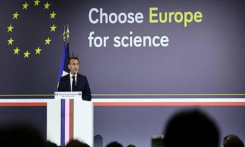 French President Emmanuel Macron