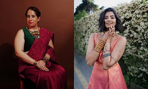 (L-R) Actor Guneet Monga Kapoor; Actor Disha Madan&nbsp;