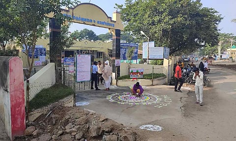 View of Vaaniyambadi GH (Credit: Facebook user Rajeev Kanimozhi)