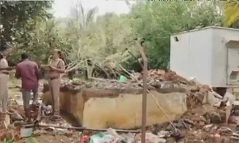 Visual from the spot (Daily Thanthi)