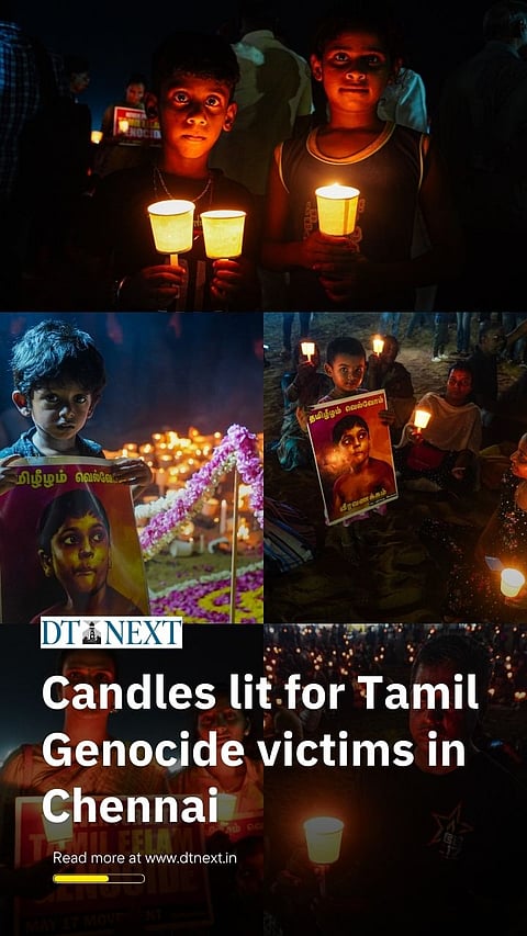 Candles lit for Tamil Genocide victims in Chennai