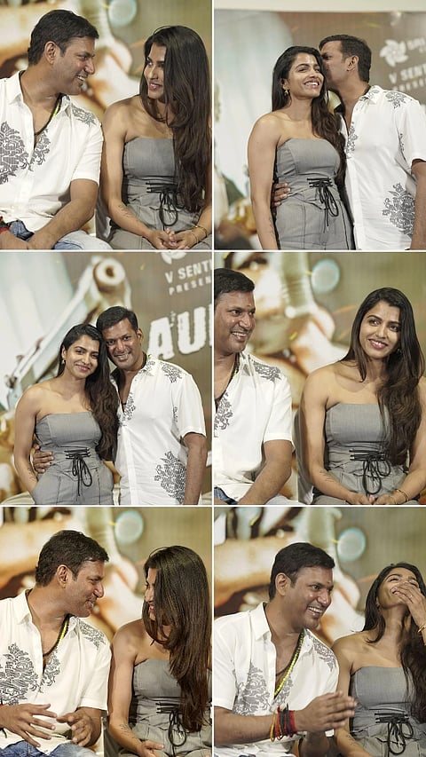 Sai Dhanshika confirms relationship with Vishal