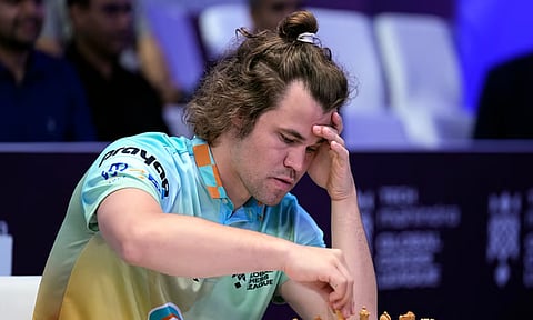 Norwegian chess grandmaster Magnus Carlsen (AP)