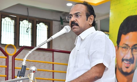 State Finance Minister Thangam Thennarasu&nbsp;