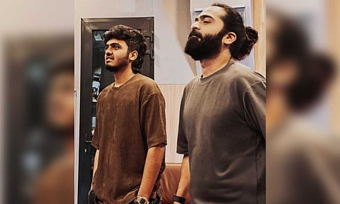 Sai Abhyankkar and Silambarasan (IANS)