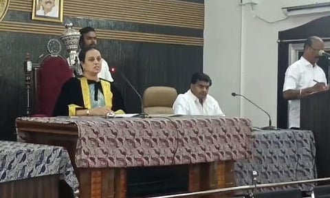 Kancheepuram Mayor Mahalakshmi Yuvaraj&nbsp;