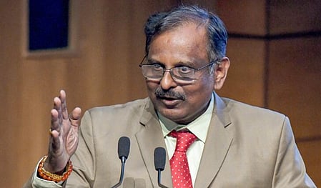 Indian Space Research Organisation (ISRO) Chief V Narayanan