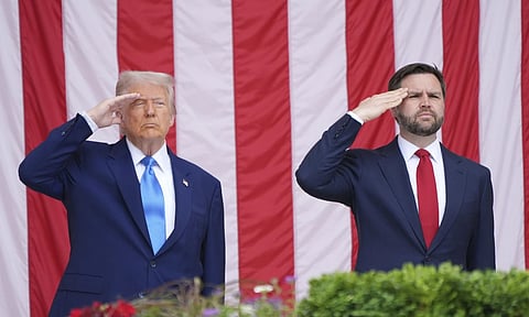 President Donald Trump and Vice President JD Vance (AP)