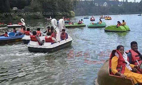 Tourist spots in Ooty closed amid heavy rainfall