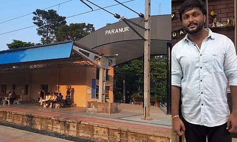 (L-R) Paranur railway station; Divesh&nbsp;
