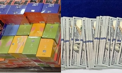 E-cigarettes, unaccounted US dollars worth Rs 70 lakh seized at Chennai Airport