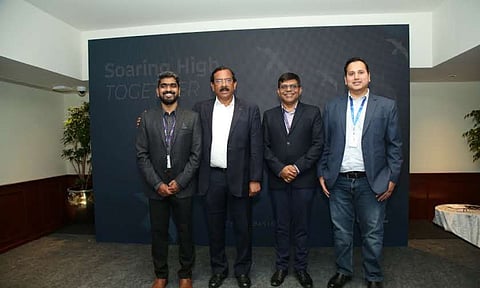 Photo Caption L to R - Nelson Kulandairaj, Chief Digital Officer&nbsp; Pandiarajan Karuppasamy, Chairperson and Executive Director Aditya Narayan Mishra, Managing Director and Chief Executive Office