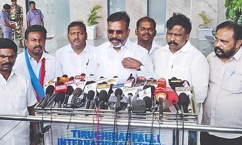 VCK Head Thol Thirumavalavan&nbsp;