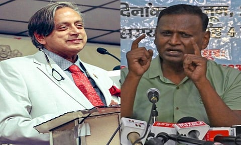 Congress Leaders Shashi Tharoor and Udit Raj