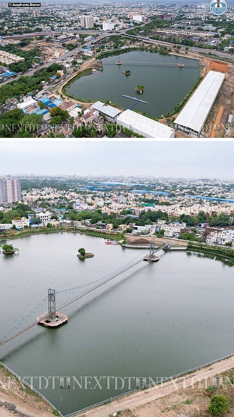 Hanging Glass Bridge Among Major Attractions As Chennai's Villivakkam Lake Park Set To Reopen